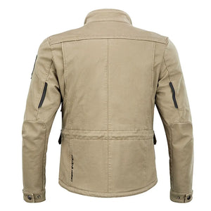 Blouson moto homme noir avec protections - vue 2