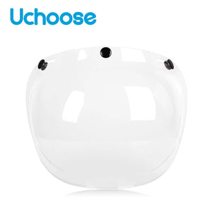 Visière bulle fumée relevable pour casque de moto - vue 21