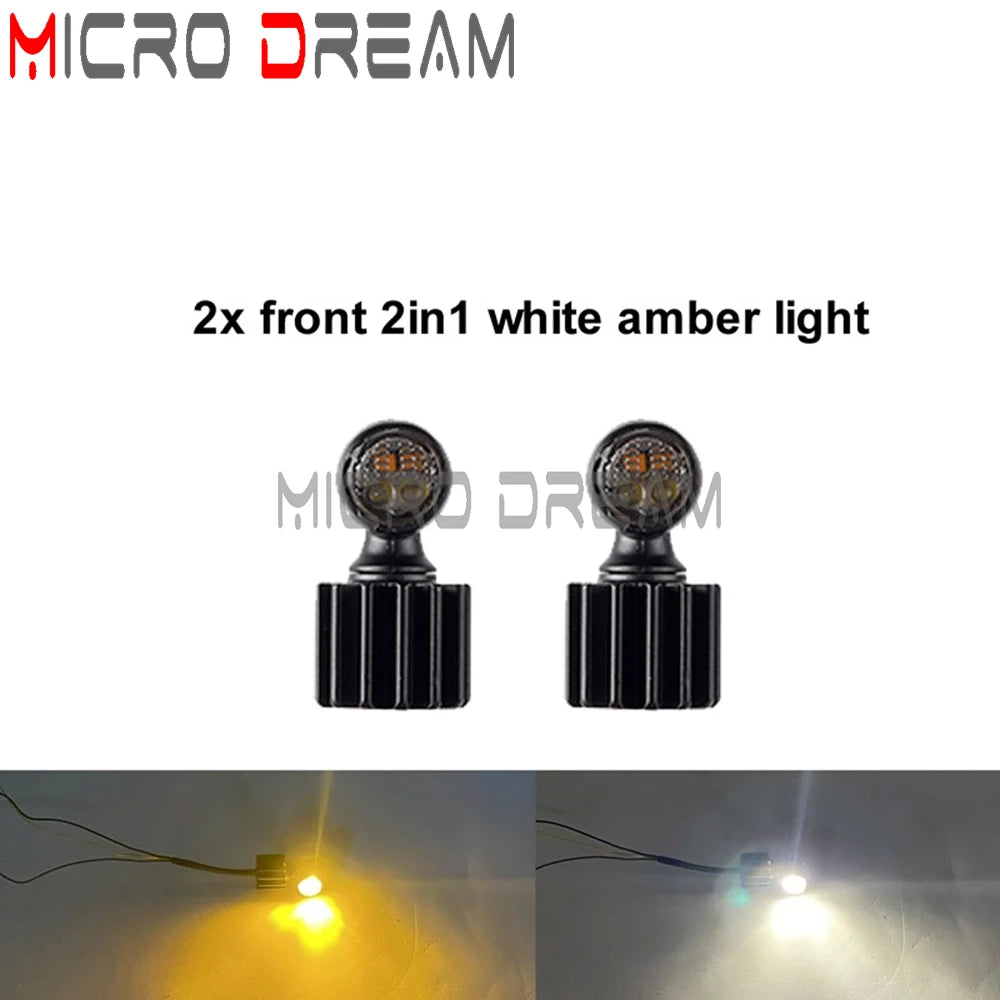 Mini clignotants LED 3 en 1 pour Harley Dyna Sportster - vue 7