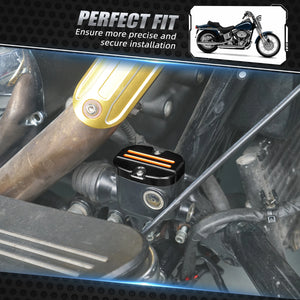 Cache de Maître-Cylindre de Frein Arrière Aluminium - Harley-Davidson Street Glide, Road King, Road Glide 2008-2024 – photo 2/9