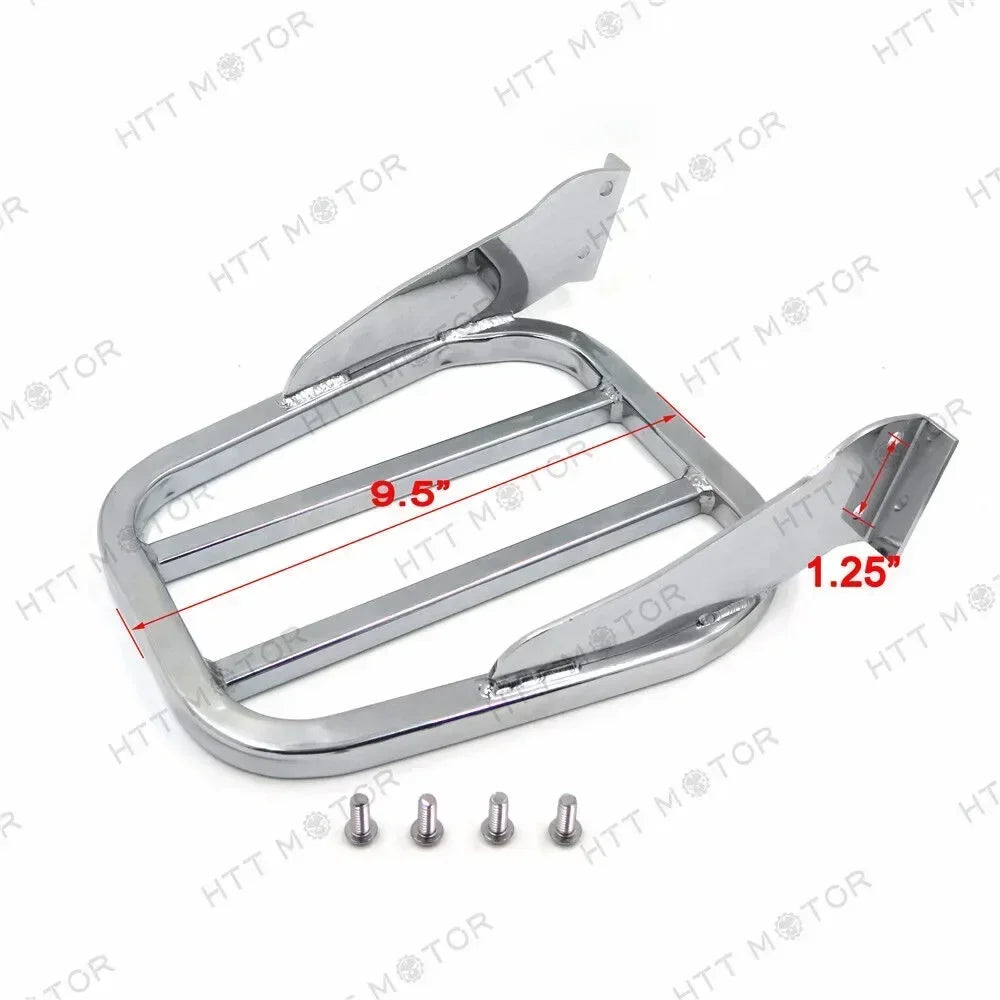 Porte-bagages moto pour sissy-bar étroit Harley-Davidson Dyna 2006-2017 et Softail - vue 5