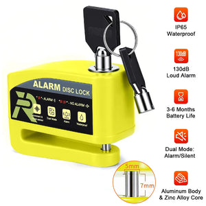 Bloque-disque moto Extractme avec alarme 120 dB - vue 13