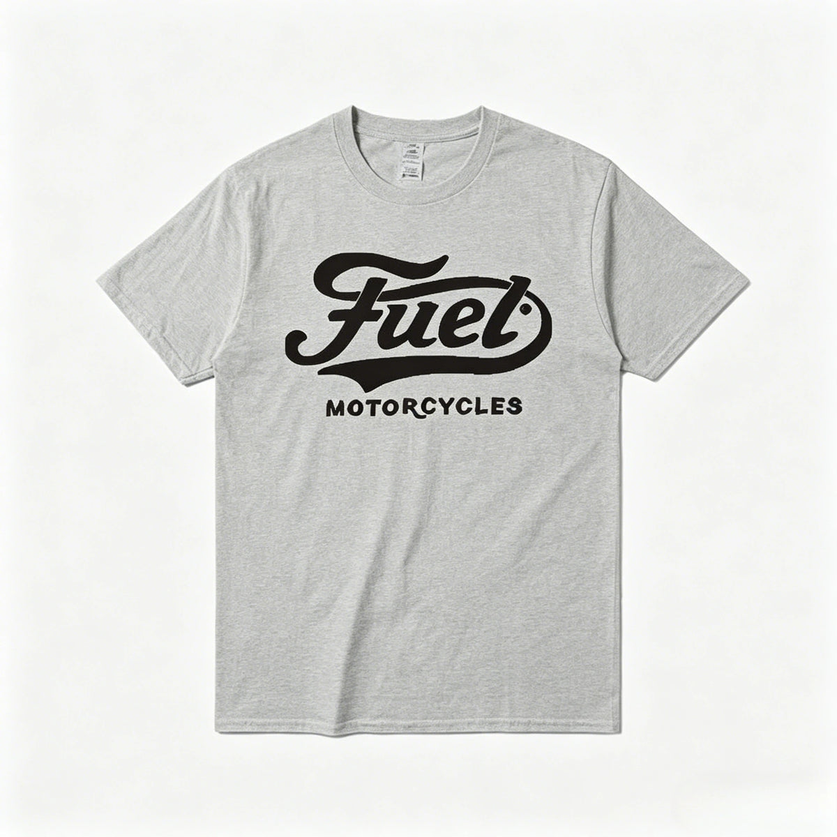 T-shirt Coton Imprimé Étiquette Essence Moto - vue 6
