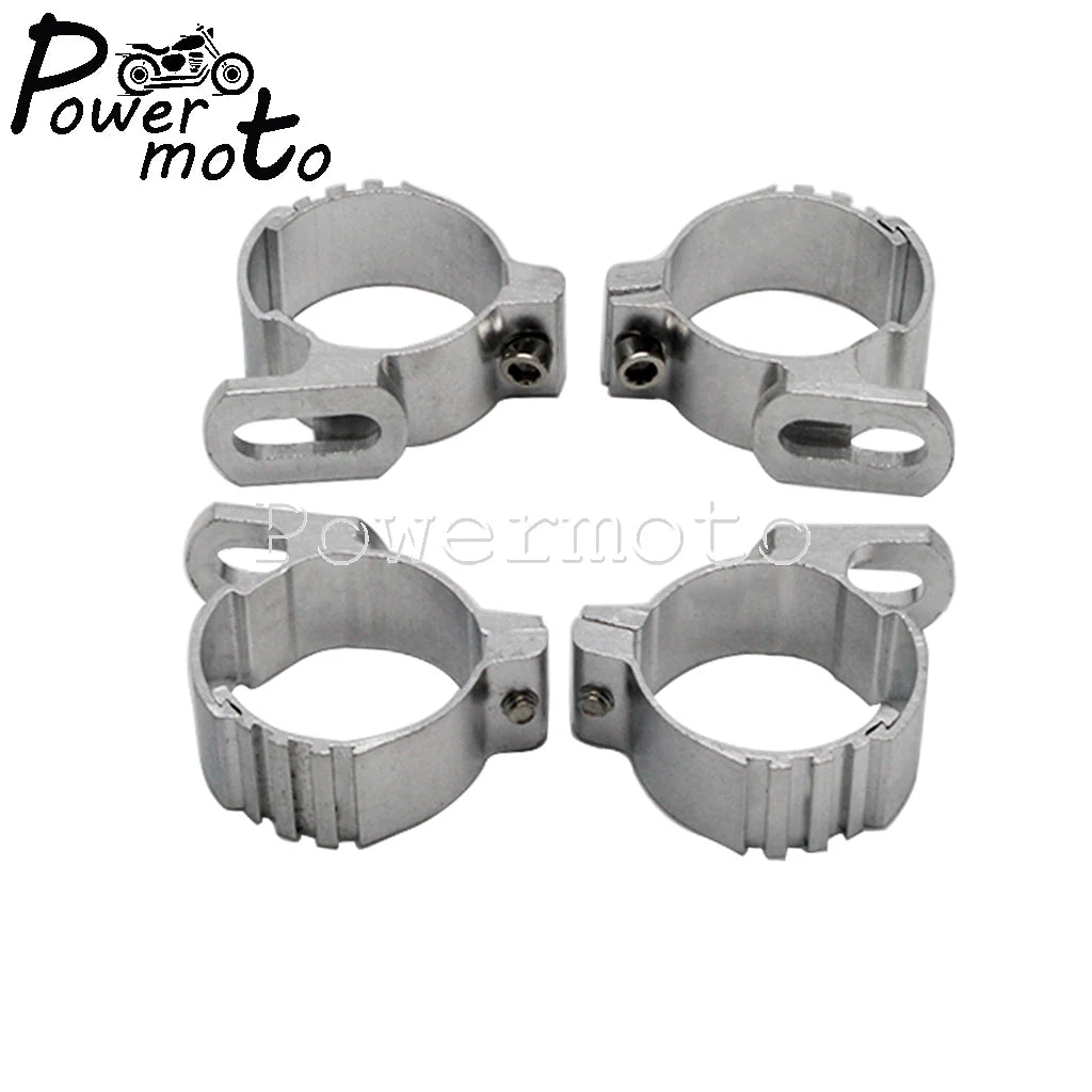 Colliers de fourche pour bulle Harley Dyna Sportster - vue 4