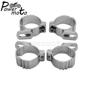 Colliers de fourche pour bulle Harley Dyna Sportster - vue 4