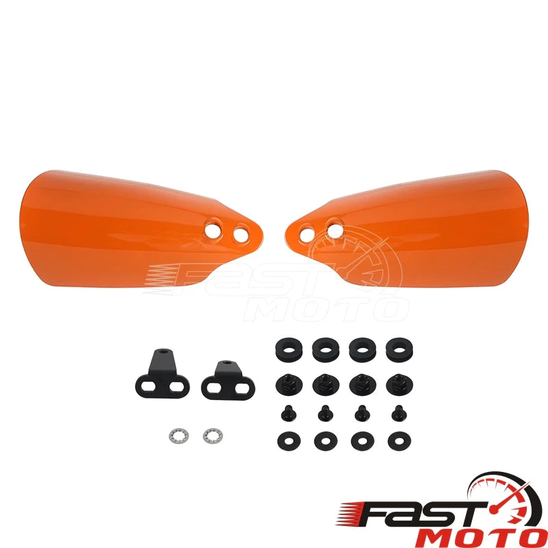 Paire de protège-mains noirs pour guidon de moto Harley-Davidson Dyna - vue 10