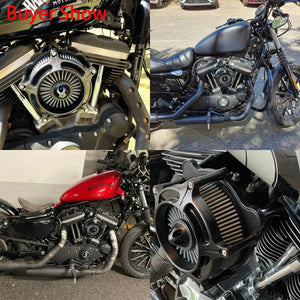 Filtre à air noir pour moteur de moto Harley-Davidson - vue 6