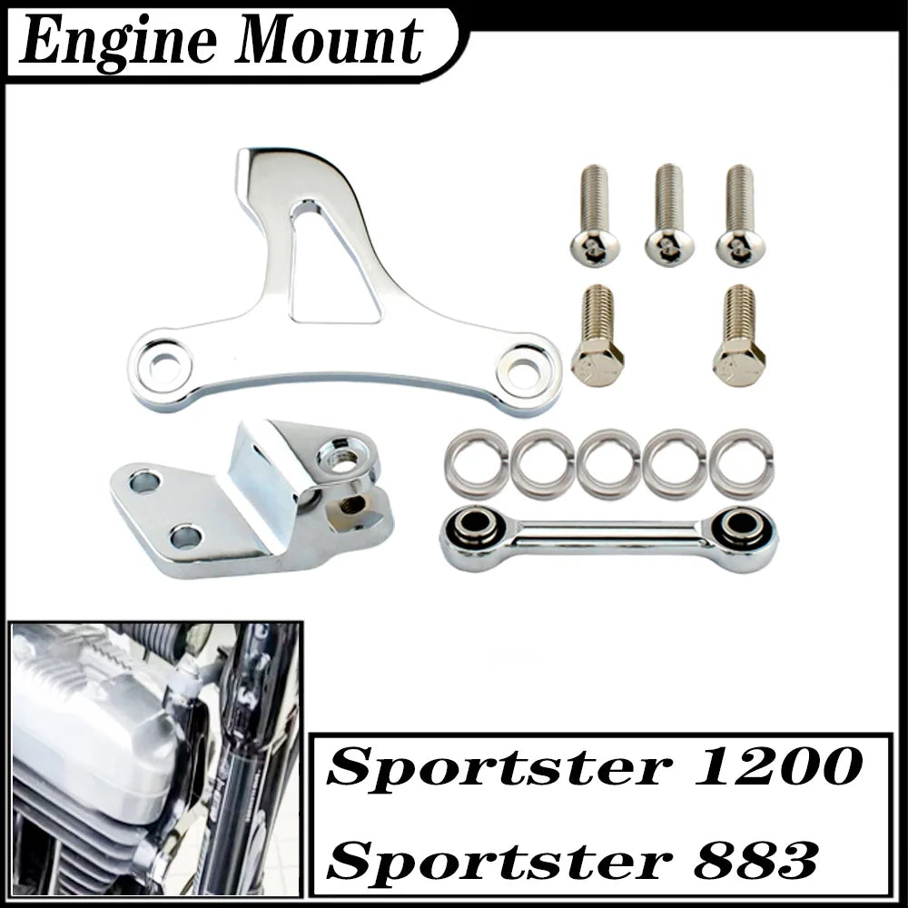 Lot de 3 supports moteur en aluminium - Harley-Davidson Sportster 883/1200 – photo 13/14