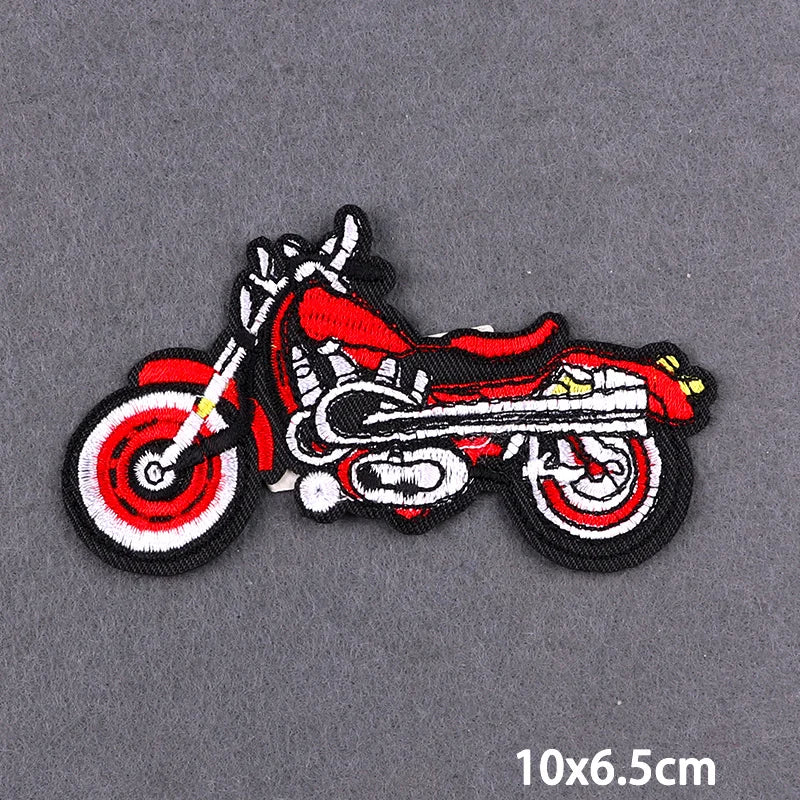 Écusson brodé Live To Ride motard punk à coudre ou repasser sur veste - vue 25