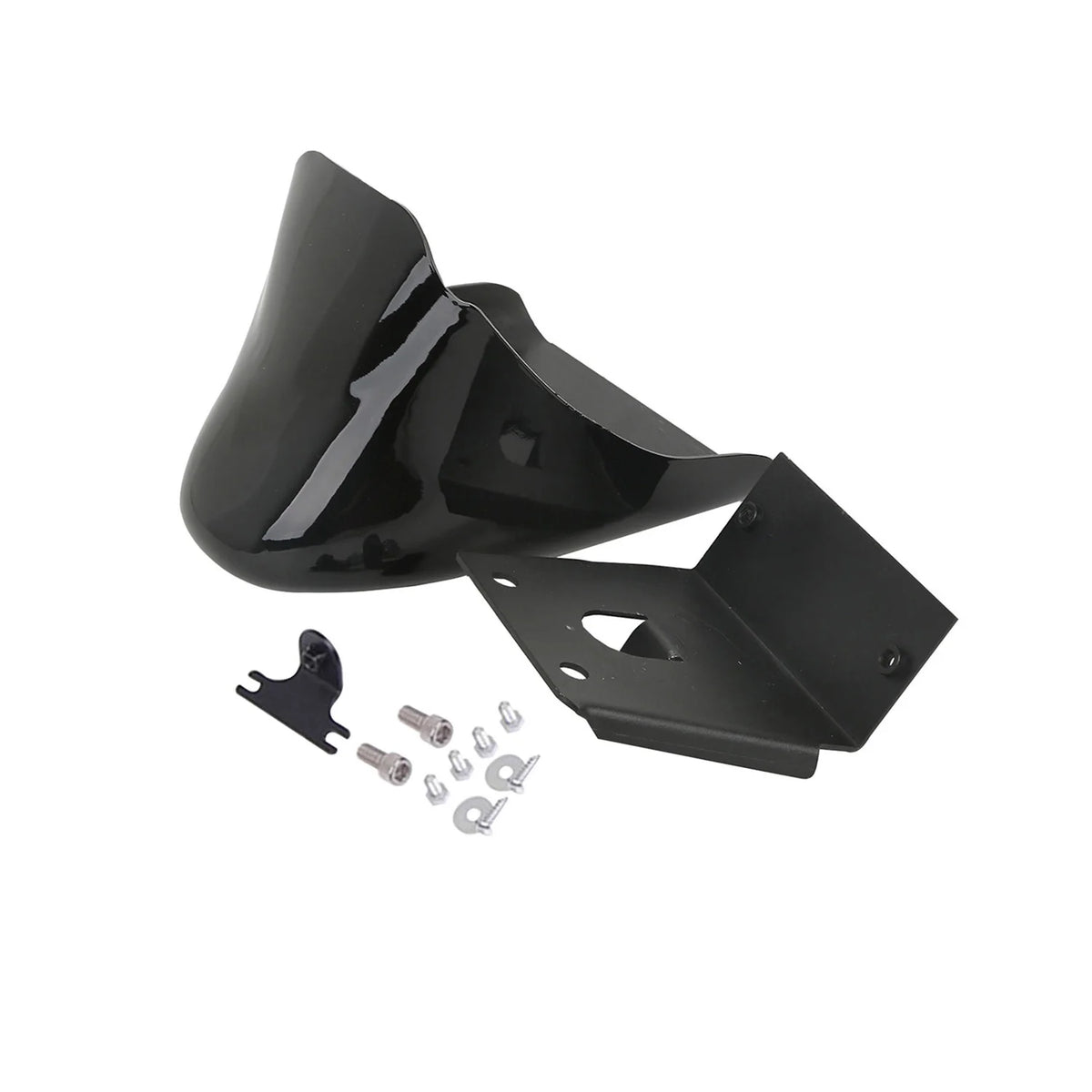 Spoiler avant noir pour Harley-Davidson Sportster - vue 4