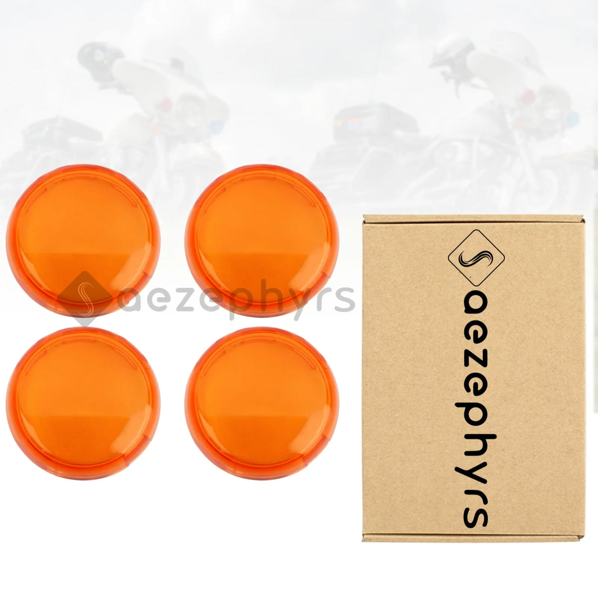 Lentille de clignotant bullet pour Harley Touring - vue 11