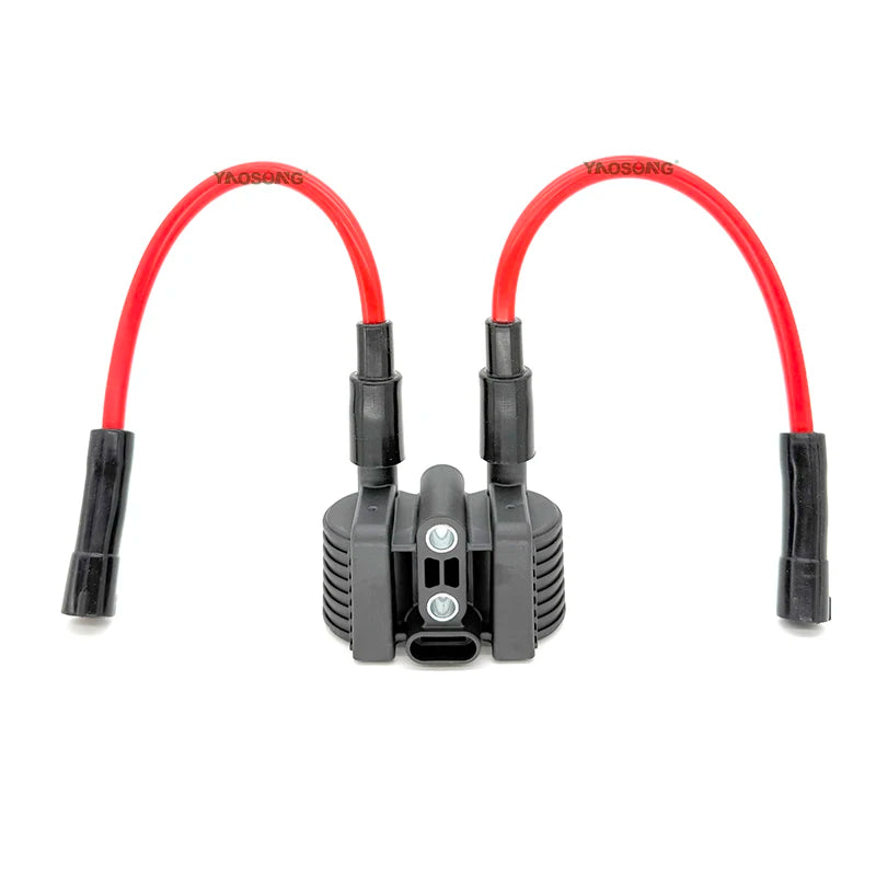Fils de bougies (jeu de 2) pour Harley-Davidson Sportster XL883, XL1200, XR, Street XG, Iron, Forty-Eight - vue 3