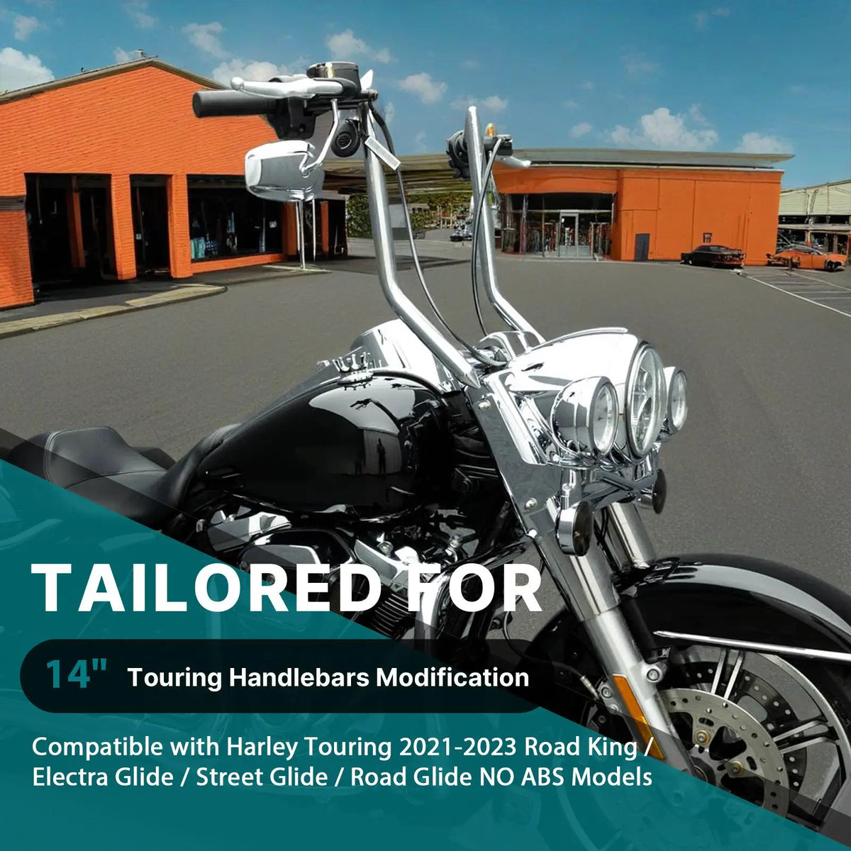 Kit de Câbles Rallongés pour Guidon - Harley-Davidson Touring 2021-2023 (Sans ABS) – photo 2/10