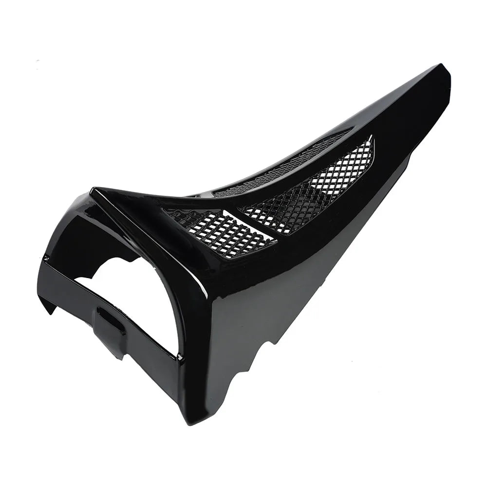 Spoiler menton avant avec grille pour moto Harley Touring - vue 7