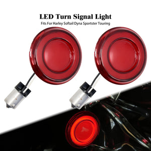 Clignotant LED rond style bullet pour moto Harley-Davidson - vue 9