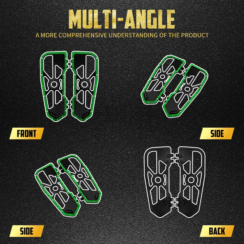 Marchepieds pilote (floorboards) avant - Harley Touring, Softail, Dyna, Road King, Street Glide FLD – photo 2/12
