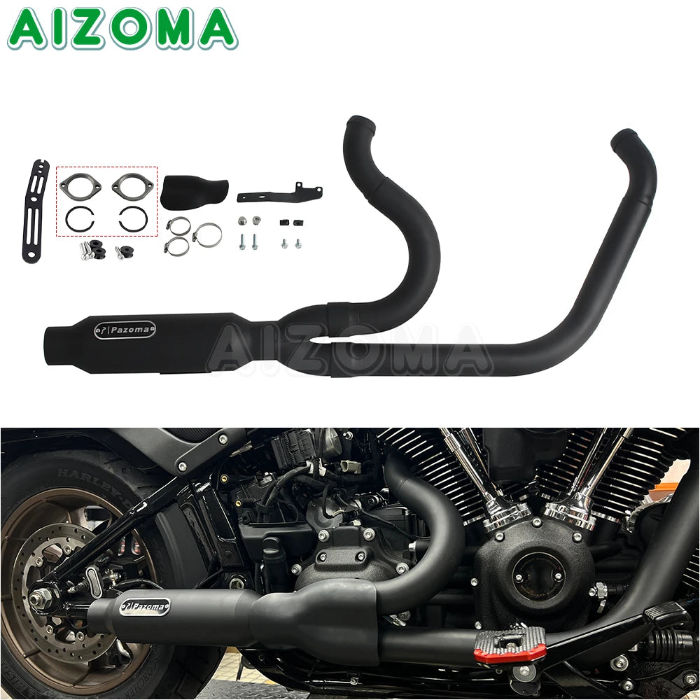Système d'échappement pour Harley-Davidson Softail Low Rider ST FXLRST EI Diablo FXRST 117 2022 2023-24 – photo 16/20