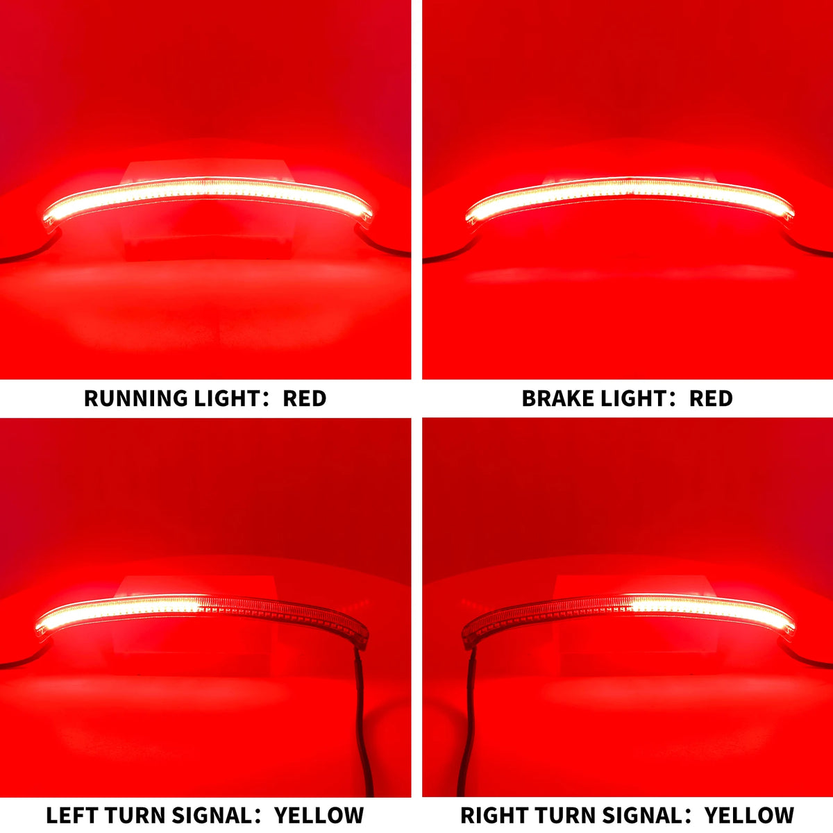 Feu LED intégré au garde-boue arrière de moto Harley-Davidson Softail - vue 6