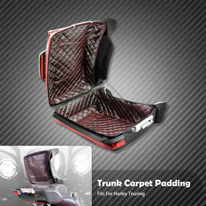 Tapis de Coffre en Cuir PU pour Top Case - Harley-Davidson Touring 2014 et plus – photo 8/8