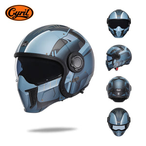 Casque moto modulable homme, vue de trois quarts - vue 20