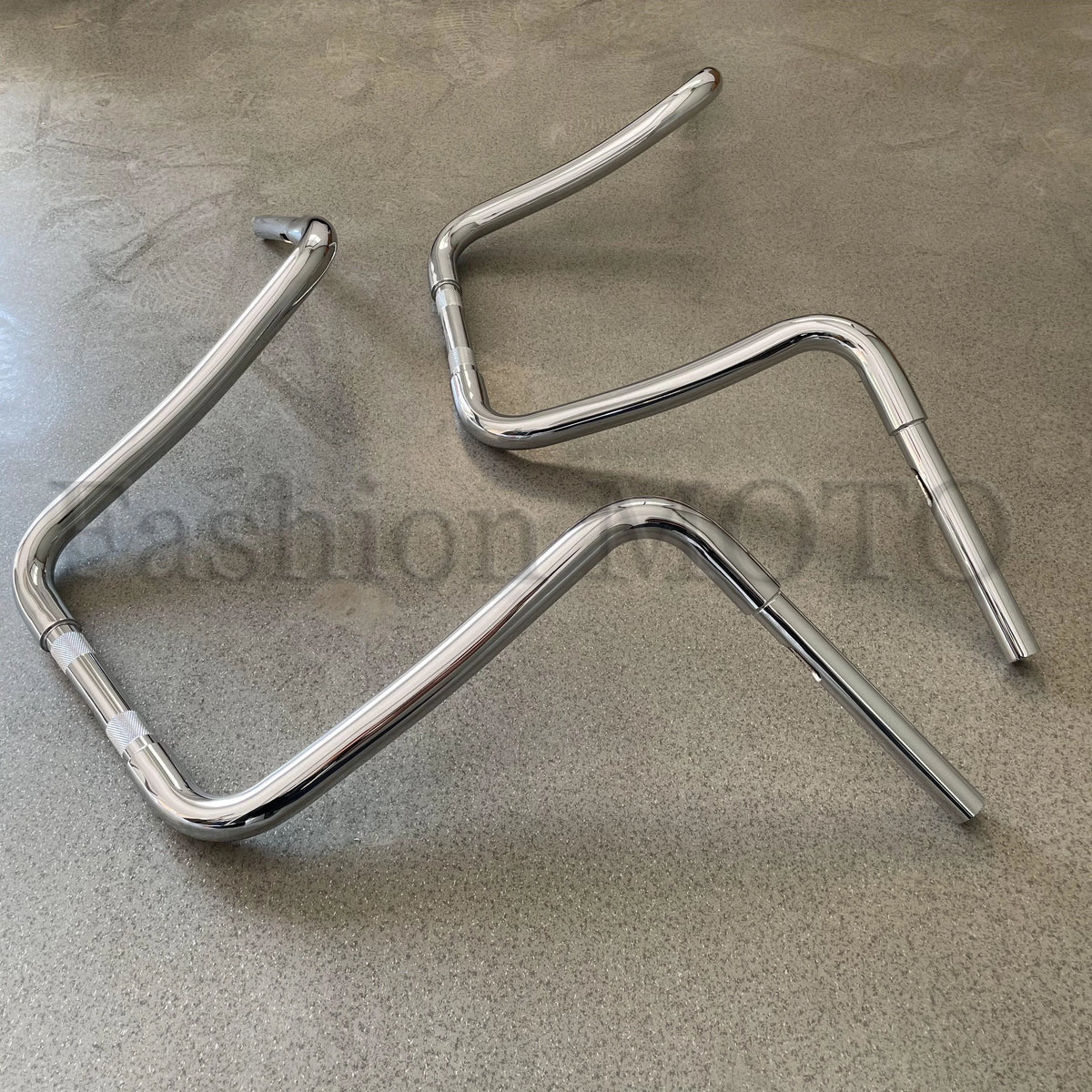 Guidon ape hanger 14 à 18 pouces pour Harley Softail, Dyna, Sportster et Road King - vue 4