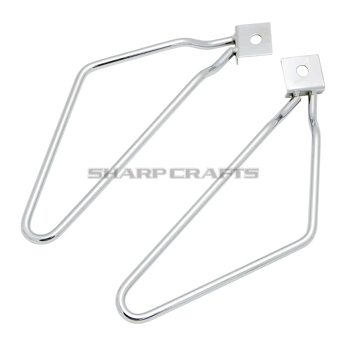 Supports de Sacoches Cavalières en Acier Inoxydable pour Harley Sportster/Dyna/Softail - vue 7