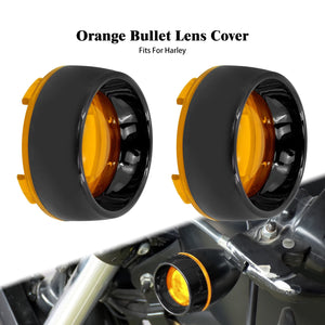 Cache-clignotant visière monté sur une Harley-Davidson - vue 9