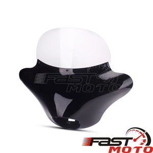 Carénage batwing avant pour phare Harley Sportster, Dyna, Fortyeight, Street 750 - vue 4