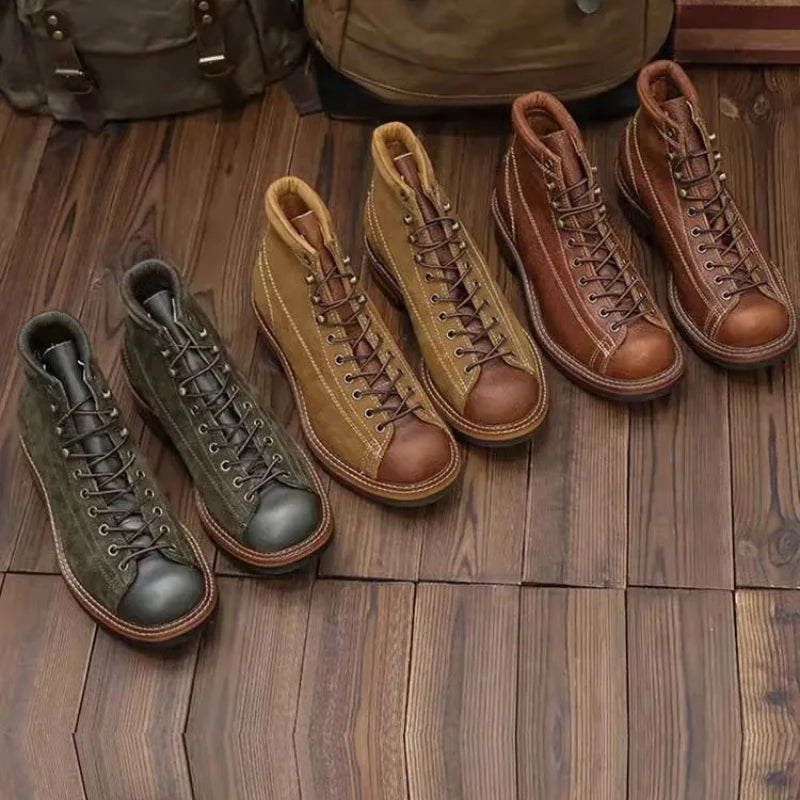 Bottines homme style britannique - vue 1