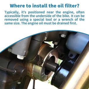 Filtre à huile pour Harley Touring Softail Trike - vue 6