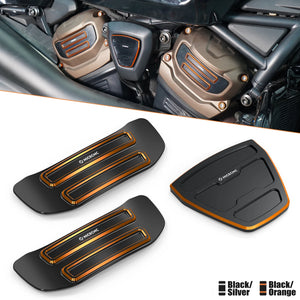 Caches de pignon de came et cache en V pour Harley Sportster S - vue 1