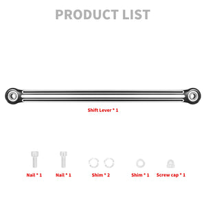Levier de Sélecteur de Vitesse 330 mm en Aluminium - Harley-Davidson Softail et Touring 1986-2025 – photo 7/20
