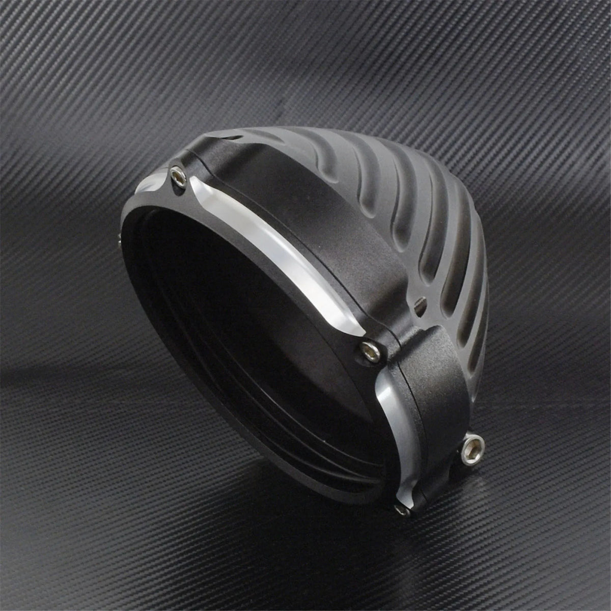 Carter/Cache de Phare 5,75" avec Support de Fixation Basse - Harley-Davidson Sportster, Dyna, Softail – photo 9/9