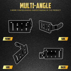 Support Repliable de Plaque d'Immatriculation Latéral - Harley-Davidson Softail Breakout, Fat Boy, Slim, Deluxe 2018-2024 – photo 2/7