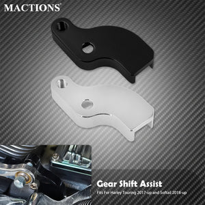 Support d'Assistance au Passage des Vitesses en Aluminium - Harley-Davidson M8 Touring & Softail – photo 1/8