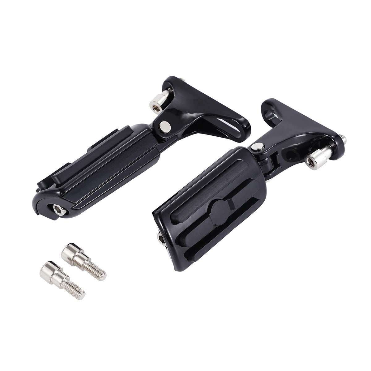 Repose-pieds passager arrière en acier pour Harley-Davidson Touring, Electra Glide, Road King 1993-2024 – photo 2/8