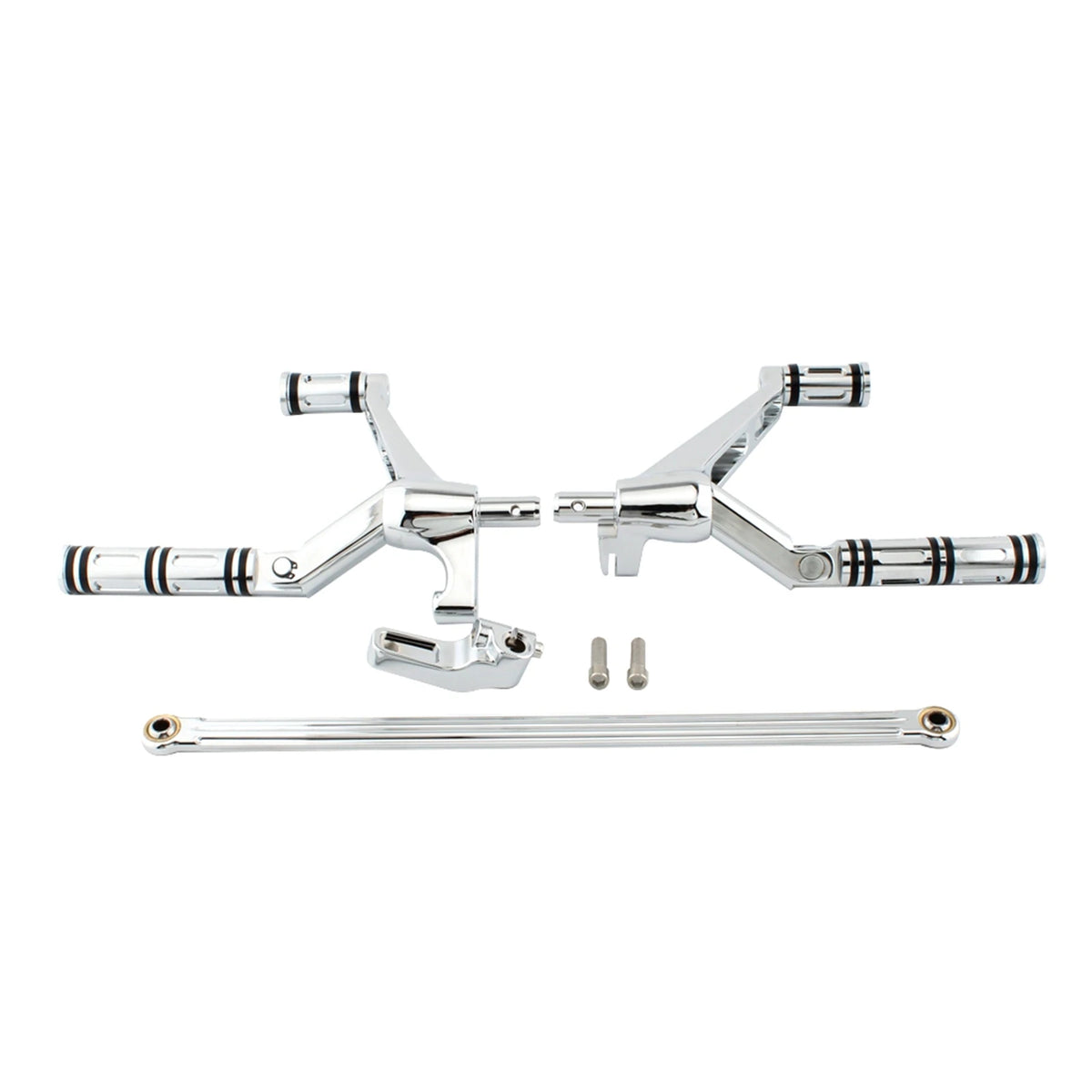 Kit complet commandes avancées, repose-pieds, leviers et biellettes pour Harley-Davidson Night Rod VRSC Special 2007-2017, V-Rod Muscle 2002-2017 – photo 7/12