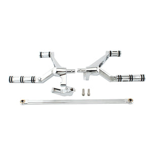 Kit complet commandes avancées, repose-pieds, leviers et biellettes pour Harley-Davidson Night Rod VRSC Special 2007-2017, V-Rod Muscle 2002-2017 – photo 7/12