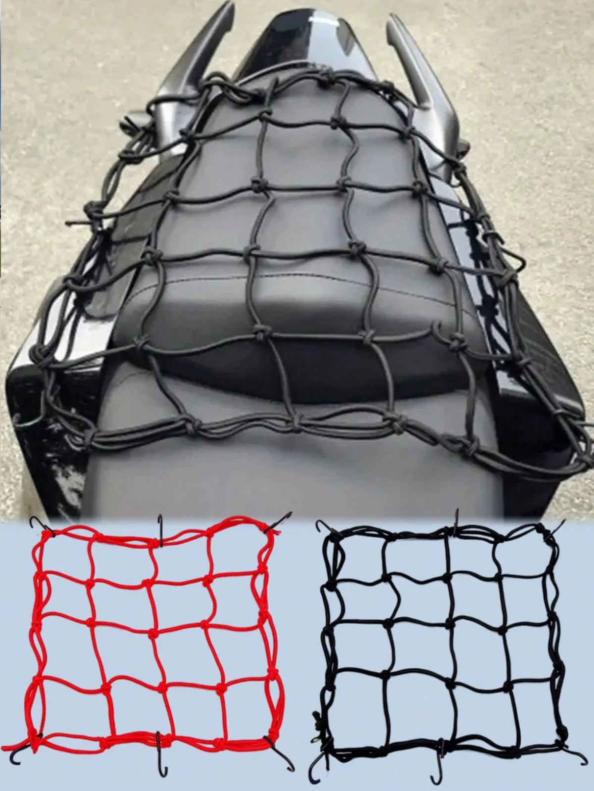 Filet de bagage élastique pour Harley Davidson - vue 1