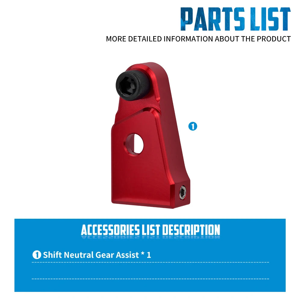 Kit d'assistance au point mort en aluminium pour Harley Touring, Softail et Dyna – photo 6/12