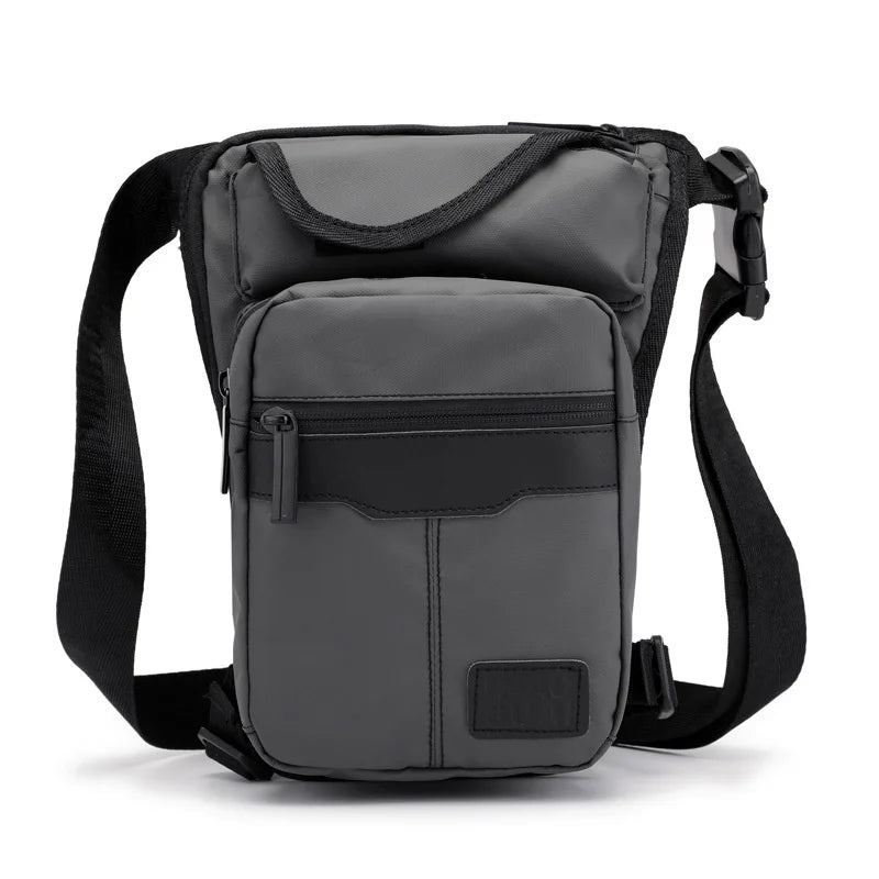 Sac de cuisse moto style café racer - vue de face - vue 9