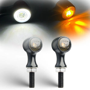 Feu LED 3 en 1 clignotant, feu stop et feu de position style café racer, montage universel 8mm - vue 7
