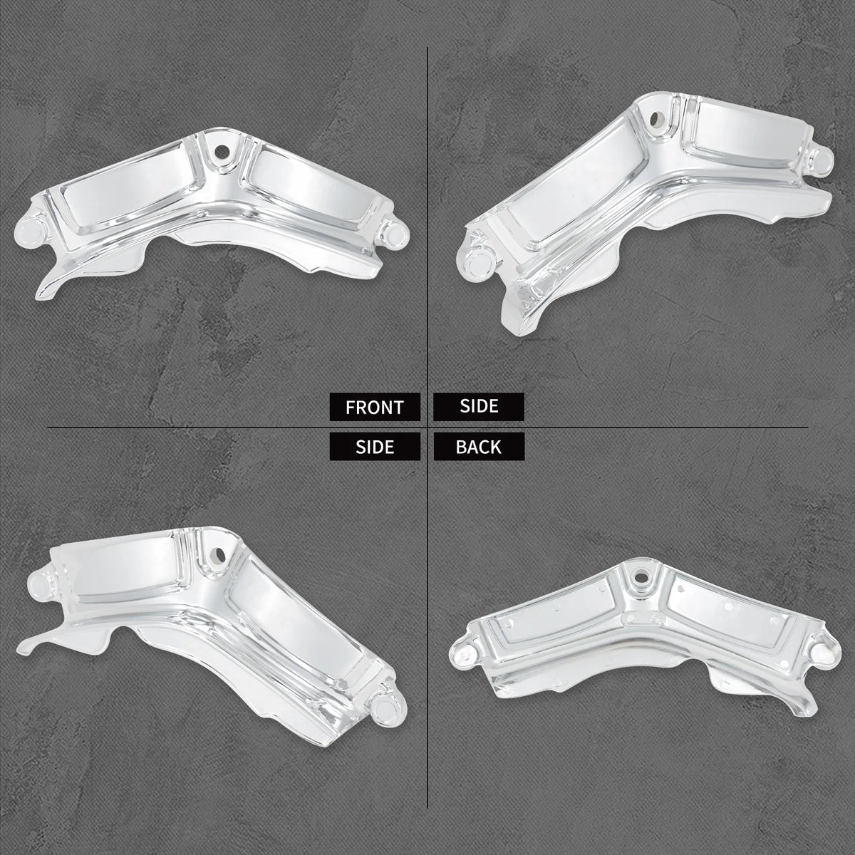 Cache latéral de base cylindre en aluminium - Harley Softail 2018 et +, Touring et Trike 2017 et + – photo 2/8