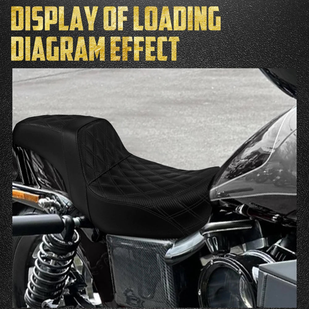 Selle Biplace Confort Pilote et Passager - Harley-Davidson Dyna 2006-2017 – photo 2/6