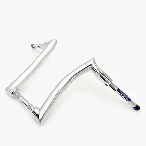 Guidon ape hanger 50 mm pour Harley Fat Boy - vue 2