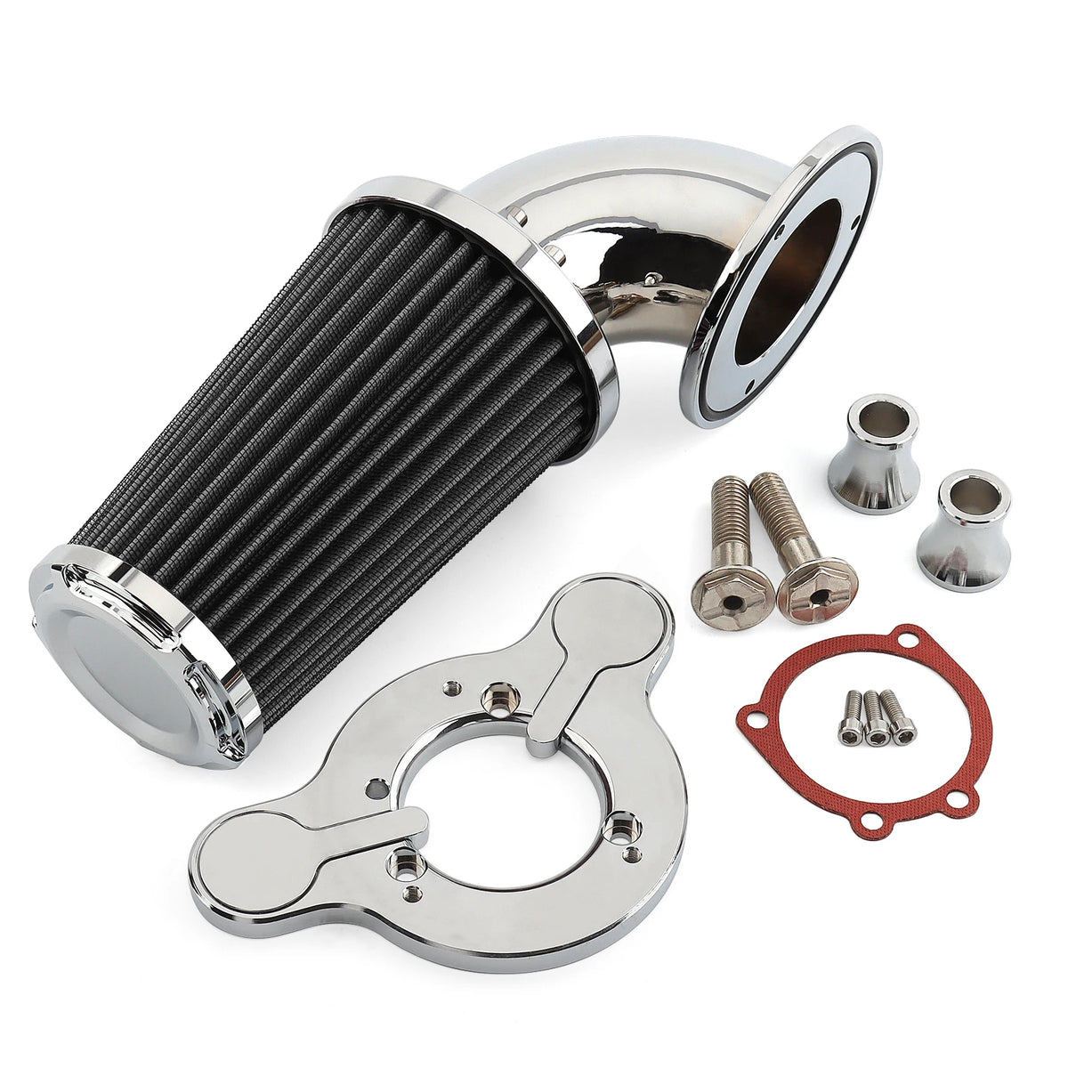 Kit filtre à air complet coude pour Harley Sportster XL 883 1200 - vue 6
