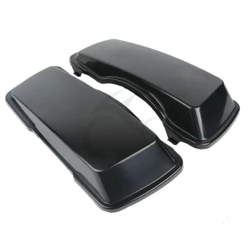 Caches supérieurs de sacoches cavalières noir brillant pour Harley Touring 1994-2013 - vue 3