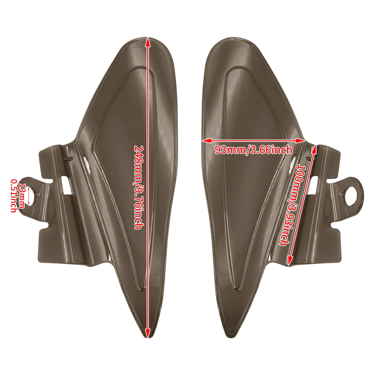 Bouclier thermique gris réfléchissant pour Indian Roadmaster - vue 6