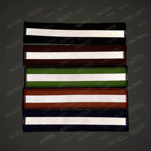 Bande chevron réfléchissante velcro pour blouson de moto - vue 6