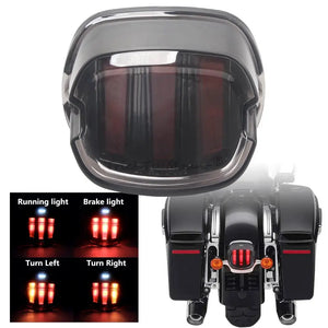 Feu arrière LED multifonction stop, clignotant et éclairage de plaque pour Harley Touring, Sportster, Softail - vue 1